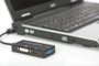 DisplayPort 3in1 átalakító - DP-HDMI + DVI + VGA, 0,2 m, Digitus AK-340418-002-S 4. bélyegkép