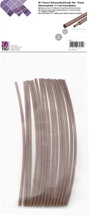 TRU COMPONENTS T1902CA021 Zsugorcső készlet Barna 1.50 mm 0.50 mm Zsugorodási arány:3:1 15 db bélyegkép