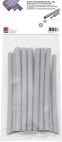 TRU COMPONENTS T1902CA035 Zsugorcső készlet Szürke 6 mm 2 mm Zsugorodási arány:3:1 15 db bélyegkép