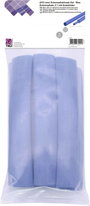 TRU COMPONENTS T1902CA038 Zsugorcső készlet Kék 12 mm 4 mm Zsugorodási arány:3:1 15 db bélyegkép