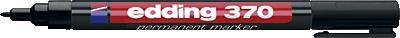 Edding 370 4-370001 Permanent marker Fekete Vízálló: Igen