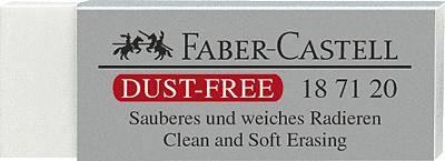Faber-Castell Dust-free 187120 Radírok Fehér