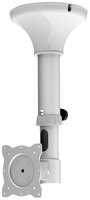 Neomounts FPMA-C025SILVER TV mennyezeti tartó 25,4 cm (10) - 76,2 cm (30) Dönthető + forgatható, For 2. bélyegkép