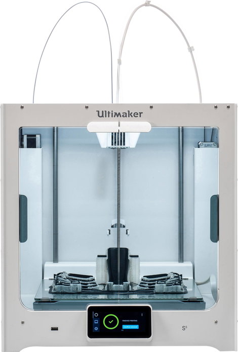 3D nyomtató kettős dűzni rendszerrel (dupla extruder), Ultimaker S5 11. kép