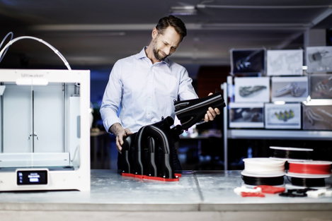 3D nyomtató kettős dűzni rendszerrel (dupla extruder), Ultimaker S5 17. kép