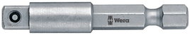 Összekötő darab Meghajtás 1/4 (6.3 mm) Elhajtás 1/4 (6.3 mm) 100 mm Wera 870/4 05050210001