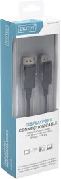 Digitus Kijelző csatlakozó Csatlakozókábel DisplayPort dugó, DisplayPort dugó 2.00 m Fekete DB-34010 2. bélyegkép