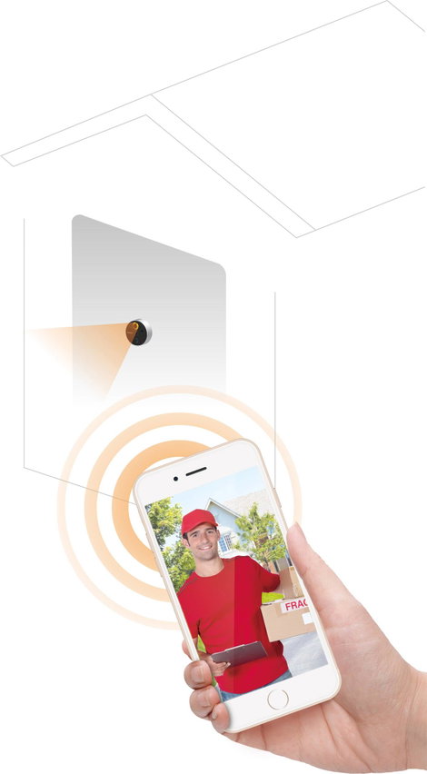 Vezeték nélküli ajtókémlelő, EDIMAX EasySec IC-6220DC 10. kép