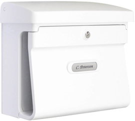 Burg Wächter 12590 BREMEN 885 W Postaláda Műanyag Fehér Kulcsos zár