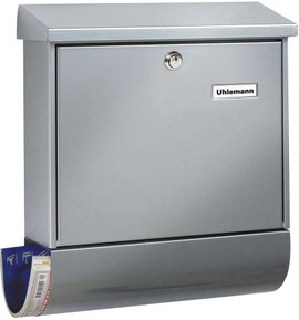 Burg Wächter 31440 VARIO 8672 Si Postaláda Acéllemez Ezüst Kulcsos zár