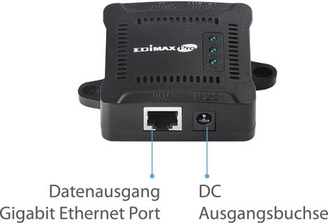 EDIMAX GP-101ST PoE osztó 1 GBit/s IEEE 802.3at (25.5 W) 7. kép