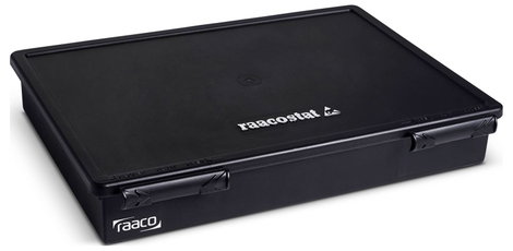 raaco ESD Assorter 4-32 ESD Rendszerező doboz (H x Sz x Ma) 338 x 260 x 57 mm Rekeszek: 32 fix alsó  2. kép