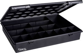 raaco ESD Assorter 4-15 ESD Rendszerező doboz (H x Sz x Ma) 338 x 260 x 57 mm Rekeszek: 15 fix alsó 