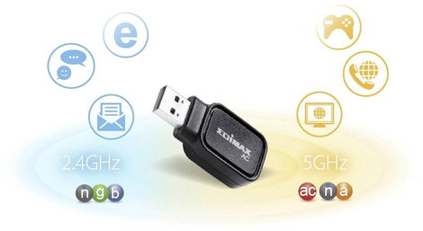 EDIMAX EW-7611UCB WLAN stick USB 2.0, Bluetooth 8. kép