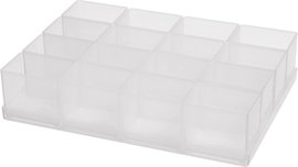 raaco Rendszerező hordtáska betét (Ø x Ma) 160 mm x 47 mm Rekeszek: 16 Tartalom, tartalmi egységek r
