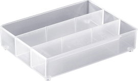 raaco Rendszerező hordtáska betét (H x Sz x Ma) 109 x 79 x 24 mm Rekeszek: 3 Tartalom, tartalmi egys