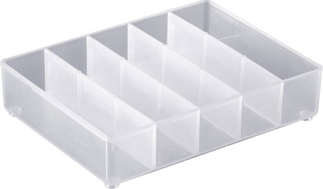 raaco Rendszerező hordtáska betét (H x Sz x Ma) 109 x 79 x 24 mm Rekeszek: 5 Tartalom, tartalmi egys