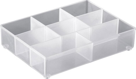 raaco Rendszerező hordtáska betét (H x Sz x Ma) 109 x 79 x 24 mm Rekeszek: 8 Tartalom, tartalmi egys