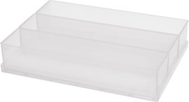raaco Rendszerező hordtáska betét (H x Sz x Ma) 238 x 168 x 47 mm Rekeszek: 3 Tartalom, tartalmi egy