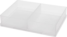 raaco Rendszerező hordtáska betét (H x Sz x Ma) 220 x 160 x 47 mm Rekeszek: 2 Tartalom, tartalmi egy
