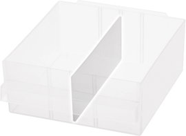 raaco Választófalak fiókos dobozhoz (Sz x Ma x Mé) 134 x 50 x 1.8 mm Tartalom, tartalmi egységek ren