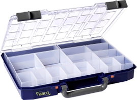 raaco CarryLite 55 4x8-16 Univerzális Rendszerező hordtáska (H x Sz x Ma) 278 x 337 x 57 mm Rekeszek