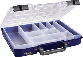 raaco CarryLite 55 4x8-10 Univerzális Rendszerező hordtáska (H x Sz x Ma) 278 x 337 x 57 mm Rekeszek
