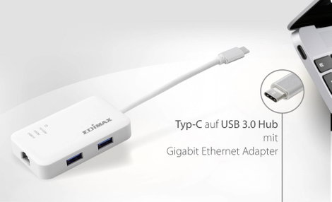 EDIMAX EU-4308 Hálózati adapter USB 3.2 (2. generáció)(USB 3.1) 7. kép