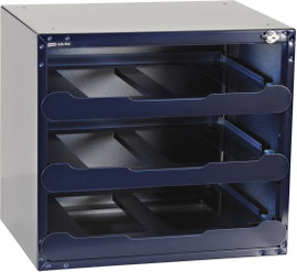 raaco SafeBox 80 Hordozó keret, alkatrész tároló dobozhoz (Sz x Ma x Mé) 451 x 403 x 330 mm Rekeszek