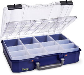 raaco CarryLite 80 4x8-12 DLU Rendszerező hordtáska Rekeszek: 12 Tartalom, tartalmi egységek rendelé
