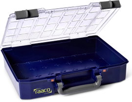 raaco CarryLite 80 4x8-0 Rendszerező hordtáska Rekeszek: 0 Tartalom, tartalmi egységek rendelésenkén