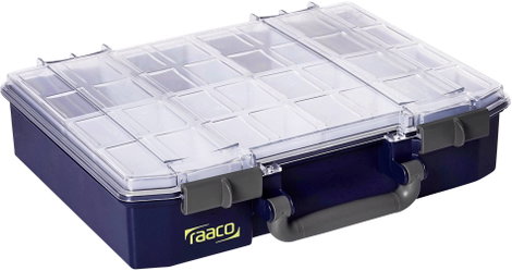 raaco CarryLite 80 4x8-0 Rendszerező hordtáska Rekeszek: 0 Tartalom, tartalmi egységek rendelésenkén 2. kép