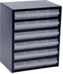 raaco 250/24-1 Kis alkatrésztároló (H x Sz x Ma) 255 x 357 x 435 mm Rekeszek: 24 Tartalom, tartalmi bélyegkép