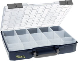 raaco CarryLite 80 5x10-15 Univerzális Rendszerező hordtáska (H x Sz x Ma) 330 x 415 x 80 mm Rekesze