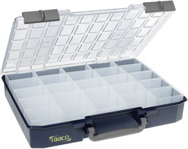 raaco CarryLite 80 5x10-25 Univerzális Rendszerező hordtáska (Sz x Ma x Mé) 413 x 79 x 330 mm Rekesz