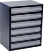 raaco 250/6-3 Kis alkatrésztároló (H x Sz x Ma) 255 x 357 x 435 mm Rekeszek: 6 Tartalom, tartalmi eg bélyegkép