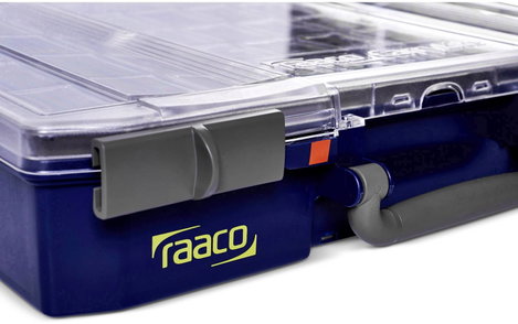 raaco CL-LMS 80 4x8-0/DL Rendszerező hordtáska (Sz x Ma x Mé) 337 x 69 x 278 mm Tartalom, tartalmi e 2. kép