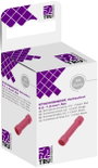 TRU COMPONENTS T1904C066 Párhuzamos csatlakozó 0.50 mm² 1.50 mm² Teljesen szigetelt Piros 50 db bélyegkép