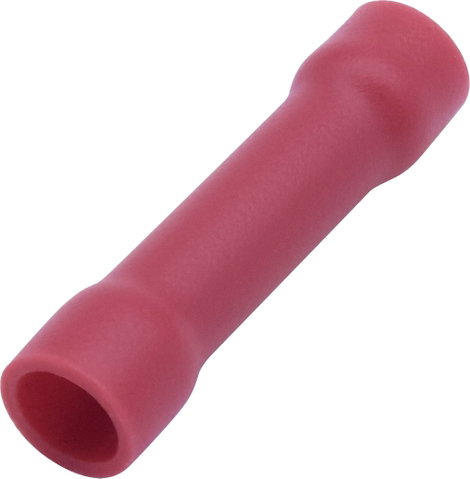 TRU COMPONENTS T1904C066 Párhuzamos csatlakozó 0.50 mm² 1.50 mm² Teljesen szigetelt Piros 50 db 2. kép