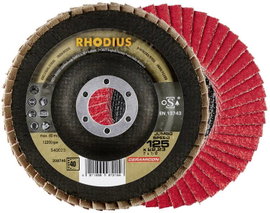 Rhodius 208748 JUMBO SPEED Felületcsiszoló korong Ø 125 mm Furat átmérő 22.23 mm Nemesacél 1 db