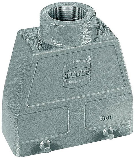Csőcsonkos készülékház 09 30 024 0421 Harting 1 db