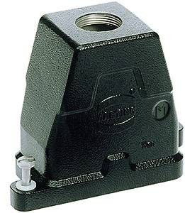 Csőcsonkos készülékház 19 40 006 0401 Harting 1 db