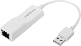 USB-s hálózati adapter 100 MBit/s USB 2.0, LAN (10/100 MBit/s), EDIMAX EU-4208