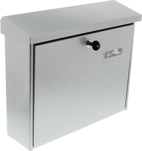 Burg Wächter 61160 JOURNAL 5867 SI Postaláda Acéllemez Ezüst Kulcsos zár 3. kép