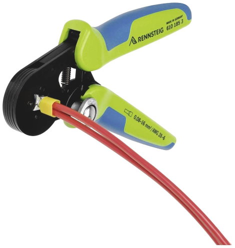 Rennsteig Werkzeuge PEW8.85N 610 185 3 Krimpelőfogó Érvéghüvelyek 0.08 - 16 mm² 6. kép