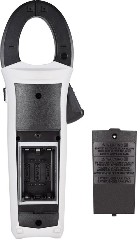 AC váltóáramú lakatfogó műszer, multiméter 600V/AC 600A/AC VOLTCRAFT VC-740 E 10. kép