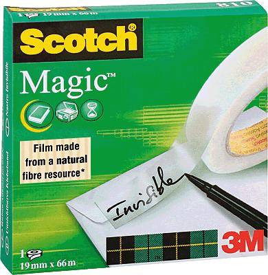 Scotch SCOTCH® Magic™ 810 M8101966 Ragasztószalag Scotch® Magic™ 810 Átlátszó (H x Sz) 66 m x 19 mm