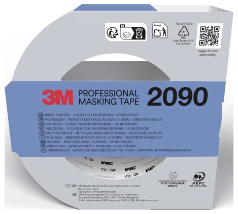 3M Scotch® Super PT209048 Festő védőszalag Kék (H x Sz) 50 m x 48 mm 1 db 3. kép