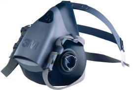 3M 7502 Légzésvédő félmaszk ohne Filter Méret: M