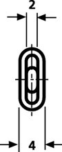 HellermannTyton HV4824 PVC-FR BK 2000 Védősapka Szorítási átmérő (max.) 8 mm PVC Fekete 1 db 3. bélyegkép